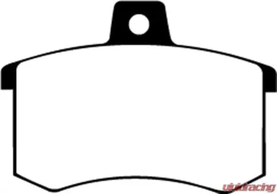 EBC Brakes Greenstuff Street sport Rear Disc Brake Pad Set FMSI D228 Rear - DP2370