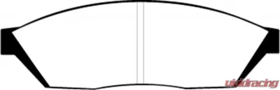 EBC Brakes Greenstuff Street sport Front Disc Brake Pad Set FMSI D281 Honda Civic Front 1.3L 4-Cyl - DP2374