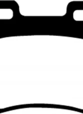 EBC Brakes Greenstuff Street sport Rear Disc Brake Pad Set FMSI D335 Mercedes-Benz Rear                                     - DP2671 - Image 3