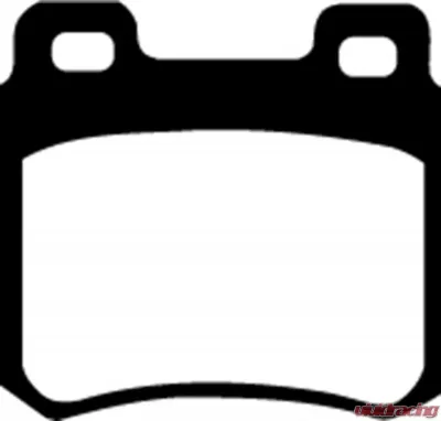 EBC Brakes Greenstuff Street sport Rear Disc Brake Pad Set FMSI D335 Mercedes-Benz Rear - DP2671