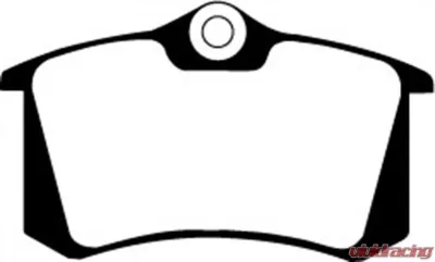 EBC Brakes Greenstuff Street sport Rear Disc Brake Pad Set FMSI D340 Rear - DP2680