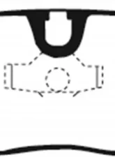 EBC Brakes Greenstuff Street sport Rear Disc Brake Pad Set FMSI D396 BMW Rear                                     - DP2690 - Image 3