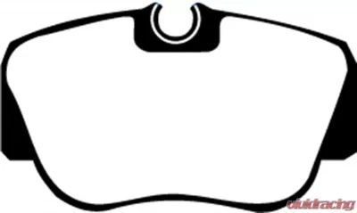 EBC Brakes Greenstuff Street sport Front Disc Brake Pad Set FMSI D487 Mercedes-Benz Front - DP2778