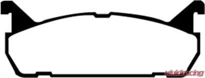 EBC Brakes Greenstuff Street sport Rear Disc Brake Pad Set FMSI D458 Rear - DP2828