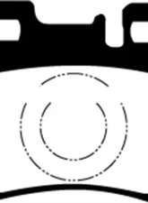 EBC Brakes Greenstuff Street sport Rear Disc Brake Pad Set FMSI D495 Mercedes-Benz Rear                                     - DP2846 - Image 3