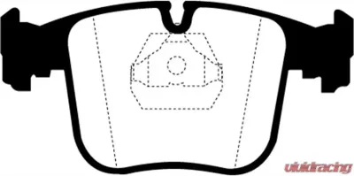 EBC Brakes Greenstuff Street sport Front Disc Brake Pad Set FMSI D547 BMW Front 5.0L V12 - DP2870