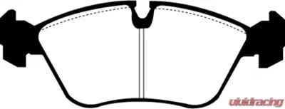 EBC Brakes Greenstuff Street sport Front Disc Brake Pad Set FMSI D618 Volvo Front - DP2880