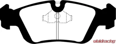 EBC Brakes Greenstuff Street sport Front Disc Brake Pad Set FMSI D558 BMW Front - DP2914