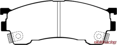 EBC Brakes Greenstuff Street sport Front Disc Brake Pad Set FMSI D637 Front - DP2971