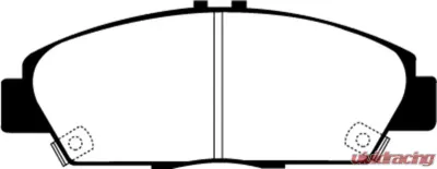 EBC Brakes Greenstuff Street sport Front Disc Brake Pad Set FMSI D568 Honda Prelude Front 1992-1996 - DP2975