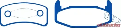 EBC Brakes Greenstuff Street sport Rear Disc Brake Pad Set FMSI D377 Rear - DP2978
