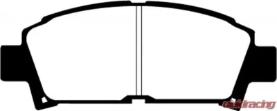 EBC Brakes Greenstuff Street sport Front Disc Brake Pad Set FMSI D582 Toyota MR2 Front 1993-1995 2.0L 4-Cyl - DP2995