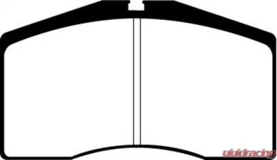 EBC Brakes Greenstuff Street sport Front Disc Brake Pad Set FMSI D594 Porsche 928 Front 1993-1995 5.4L V8 - DP2997