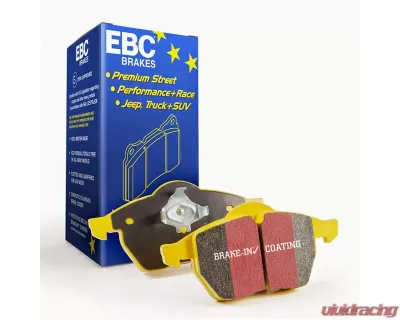 EBC Brakes Yellowstuff Our Flagship range Front Disc Brake Pad Set FMSI D797 Front - DP41209R