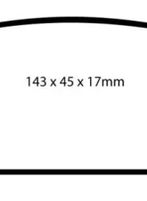 EBC Brakes Yellowstuff Our Flagship range Rear Disc Brake Pad Set FMSI D1194 Rear                                     - DP41780R - Image 3