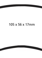 EBC Brakes Yellowstuff Our Flagship range Rear Disc Brake Pad Set FMSI D1348 Rear                                     - DP42004R - Image 3