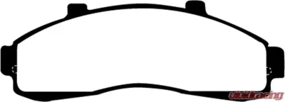 EBC Brakes Greenstuff Street sport Front Disc Brake Pad Set FMSI D652 Front - DP61199