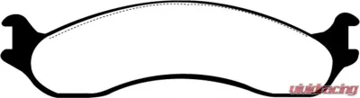 EBC Brakes Greenstuff Street sport Front Disc Brake Pad Set FMSI D655 Ford Front - DP61266