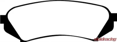 EBC Brakes Greenstuff Street sport Rear Disc Brake Pad Set FMSI D773 Rear - DP61282