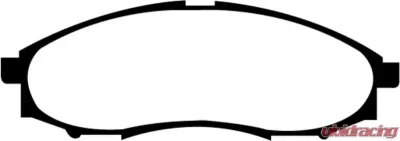 EBC Brakes Greenstuff Street sport Front Disc Brake Pad Set FMSI D830 Nissan Front - DP61316