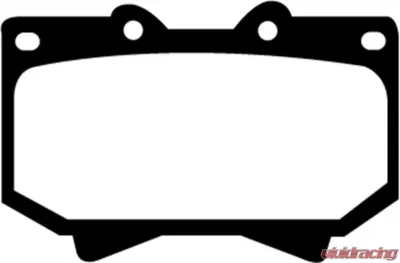 EBC Brakes Greenstuff Street sport Front Disc Brake Pad Set FMSI D772 Front - DP61319