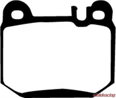 EBC Brakes Greenstuff Street sport Rear Disc Brake Pad Set FMSI D874 Mercedes-Benz Rear - DP61395