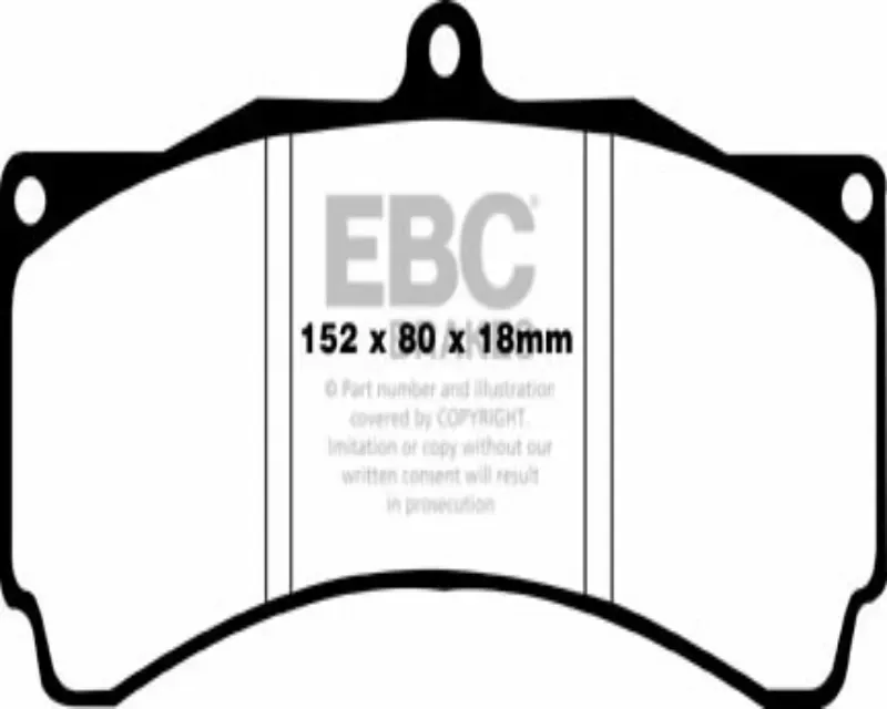 EBC Brakes RP-1 Racing Brake Pads AP Racing CP5560 - DP8012RP1