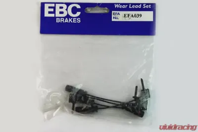 EBC Brakes Wear Leads Front Disc Brake Pad Wear Sensor FMSI D145 Mercedes-Benz Front - EFA039