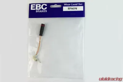 EBC Brakes Wear Leads Rear Disc Brake Pad Wear Sensor FMSI D1358 Mercedes-Benz Rear - EFA076