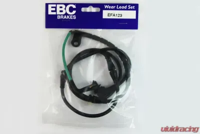 EBC Brakes Wear Leads Front Disc Brake Pad Wear Sensor FMSI D1098 Land Rover Front - EFA123