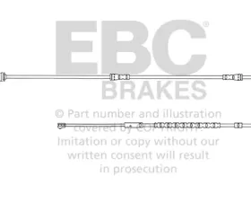 EBC Brakes Wear Leads Front Disc Brake Pad Wear Sensor FMSI D1504 BMW Front