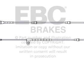 EBC Brakes Wear Leads Front Disc Brake Pad Wear Sensor FMSI D1381 BMW Front