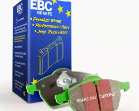EBC Brakes Greenstuff 2000 series is a high friction pad designed to improve stopping power Alfa Romeo 2.0L 4-Cyl