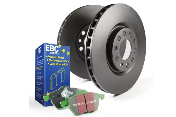 EBC Brakes S11 Kits Greenstuff 2000 and RK Rotors Honda Civic 2016-2018 - S11KF1813