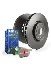 EBC Brakes S11KF Kit Number Front Disc Brake Pad and Rotor Kit DP21443+RK821 Saab Front                                     - S11KF1192 - Image 2