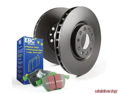 EBC Brakes S11KF Kit Number Front Disc Brake Pad and Rotor Kit DP21443+RK821 Saab Front - S11KF1192