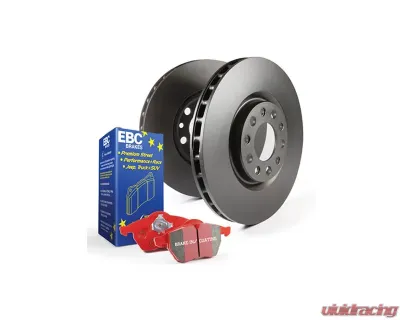 EBC Brakes S12KR Kit Number Rear Disc Brake Pad and Rotor Kit DP31749C+RK1769 Saab Rear - S12KR1287