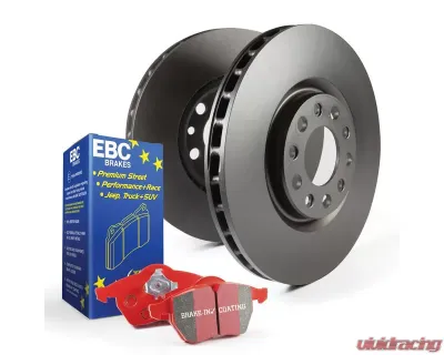 EBC Brakes S12KR Kit Number Rear Disc Brake Pad and Rotor Kit DP31749C+RK1769 Saab Rear - S12KR1287