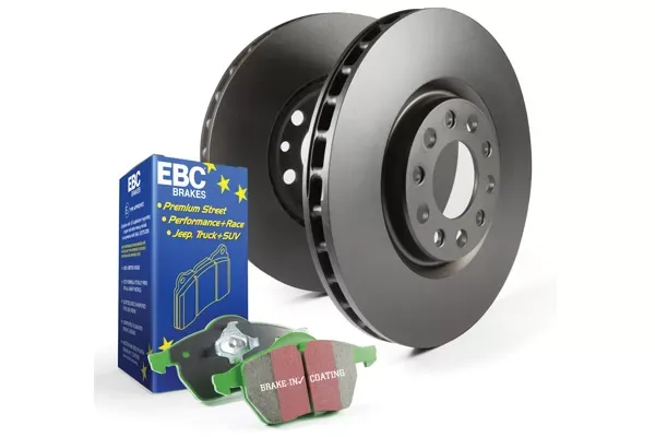 EBC Brakes S14KF Kit Number Front Disc Brake Pad and Rotor Kit DP61657+RK7237 Toyota Front - S14KF1143