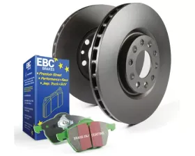EBC Brakes S14KF Kit Number Front Disc Brake Pad and Rotor Kit DP61709+RK7281 Front