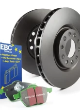 EBC Brakes S14KF Kit Number Front Disc Brake Pad and Rotor Kit DP61892+RK7323 Ford Front                                     - S14KF1244 - Image 2