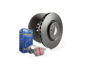 EBC Brakes S1KF Kit Number Front Disc Brake Pad and Rotor Kit UD14541+RK1679 Mazda Mazda 2 Front 2011-2014 1.5L 4-Cyl