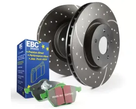 EBC Brakes S3KF Kit Number Front Disc Brake Pad and Rotor Kit DP61709+GD7281 Front