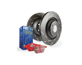 EBC Brakes S4KR Kit Number Rear Disc Brake Pad and Rotor Kit DP31749C+USR1769 Saab Rear