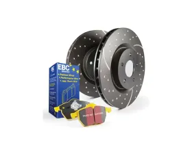 EBC Brakes S5KR Kit Number Rear Disc Brake Pad and Rotor Kit DP41749R+GD1769 Saab Rear