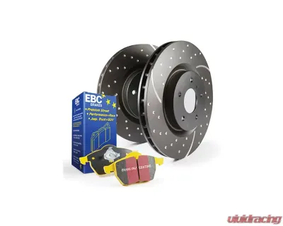 EBC Brakes S5KR Kit Number Rear Disc Brake Pad and Rotor Kit DP41749R+GD1769 Saab Rear - S5KR1239