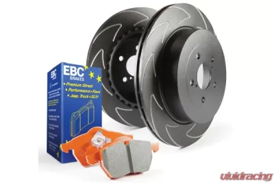 EBC Brakes S7KF Kit Number Front Disc Brake Pad and Rotor Kit ED91657+BSD7238 Front - S7KF1051