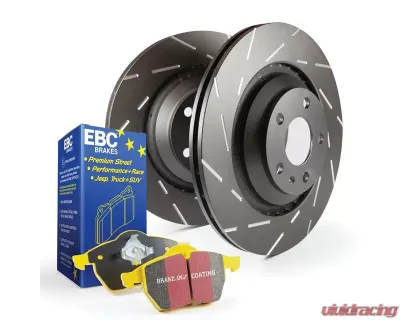 EBC Brakes S9KF Kit Number Front Disc Brake Pad and Rotor Kit DP41062R+USR821 Saab 9-3 Sport Sedan Front 1999-2002 - S9KF1610