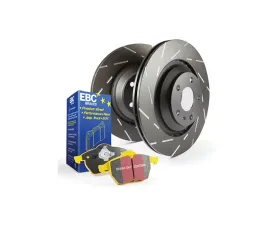 EBC Brakes S9KR Kit Number Rear Disc Brake Pad and Rotor Kit DP41749R+USR1769 Saab Rear