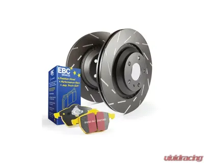 EBC Brakes S9KR Kit Number Rear Disc Brake Pad and Rotor Kit DP41749R+USR1769 Saab Rear - S9KR1343